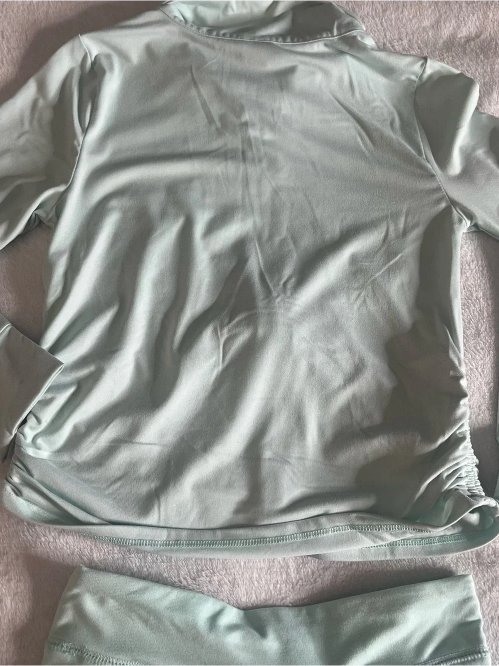 Carter’s Girls Mint Green Athletic Zip Jacket and Skort Set Sz 8 - Picture 8 of 9